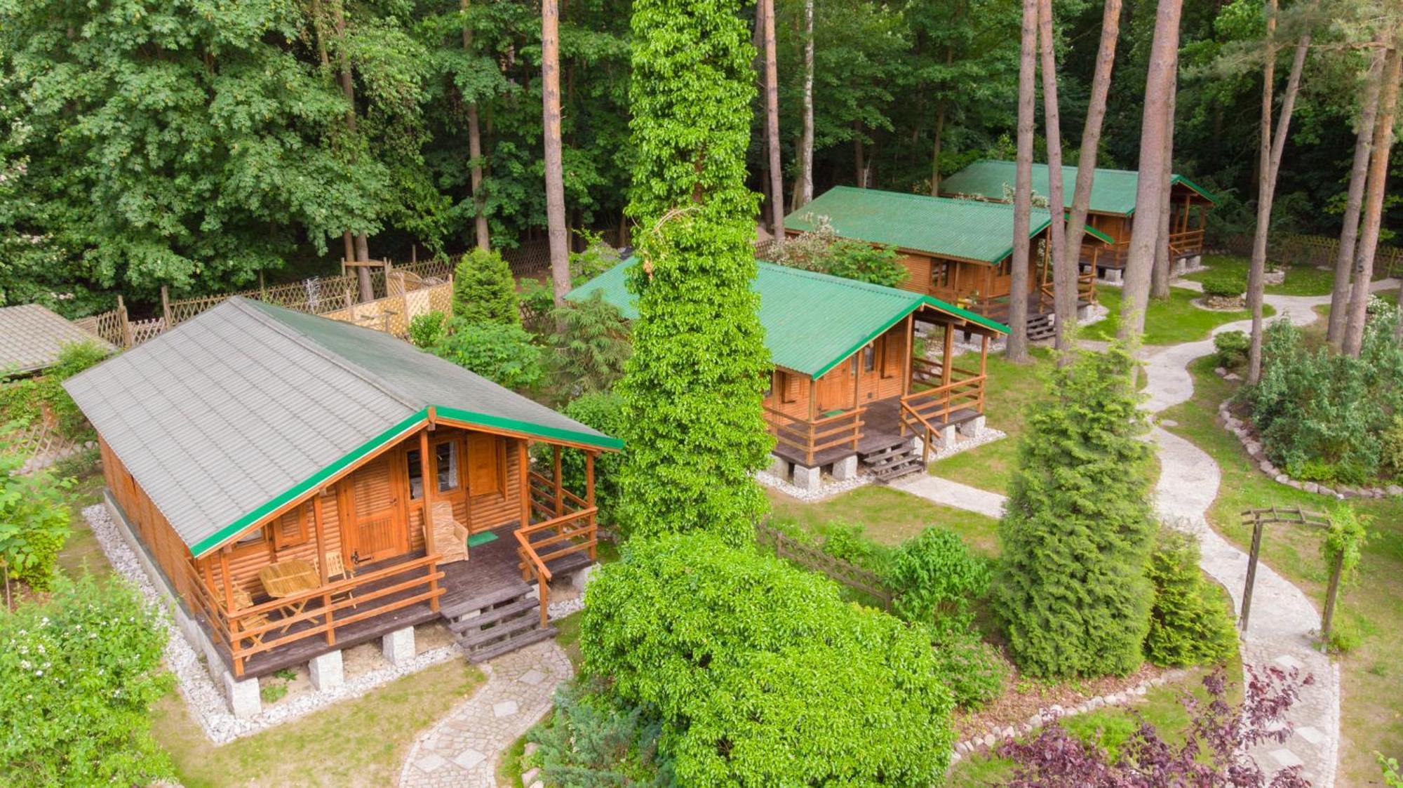 Osrodek Wypoczynkowy "Puszczyk" Wolnostojace Domki Z Bali Sierakow  Buitenkant foto
